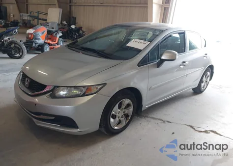 2013 Honda Civic Lx из США, поврежденный, VIN 19XFB2F50DE039932
